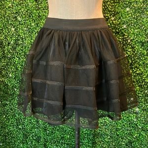 Betsey Johnson Structured Tulle Skirt